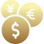 Selecting the currency