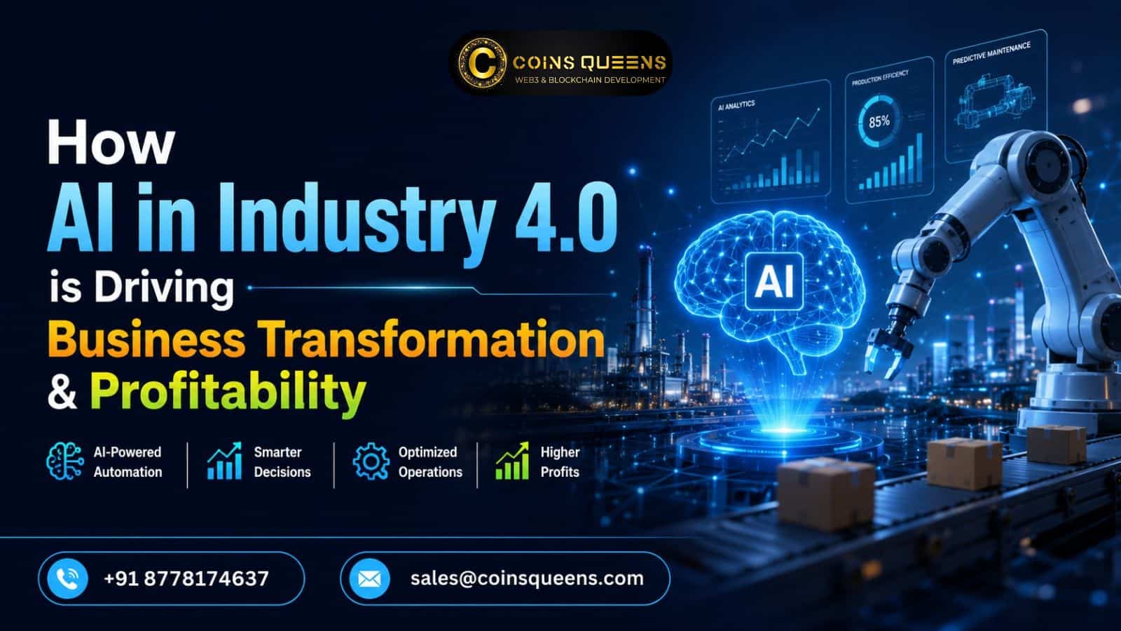 AI in Industry 4.0 | Industrial AI Development Company