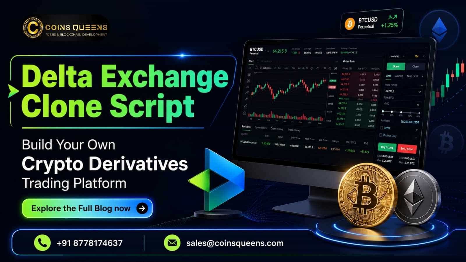 Delta Exchange Clone Script | Start Crypto Trading Platform